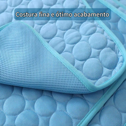 Tapete de Resfriamento Antiderrapante - Conforto e Frescor para Seu Pet! ❄️