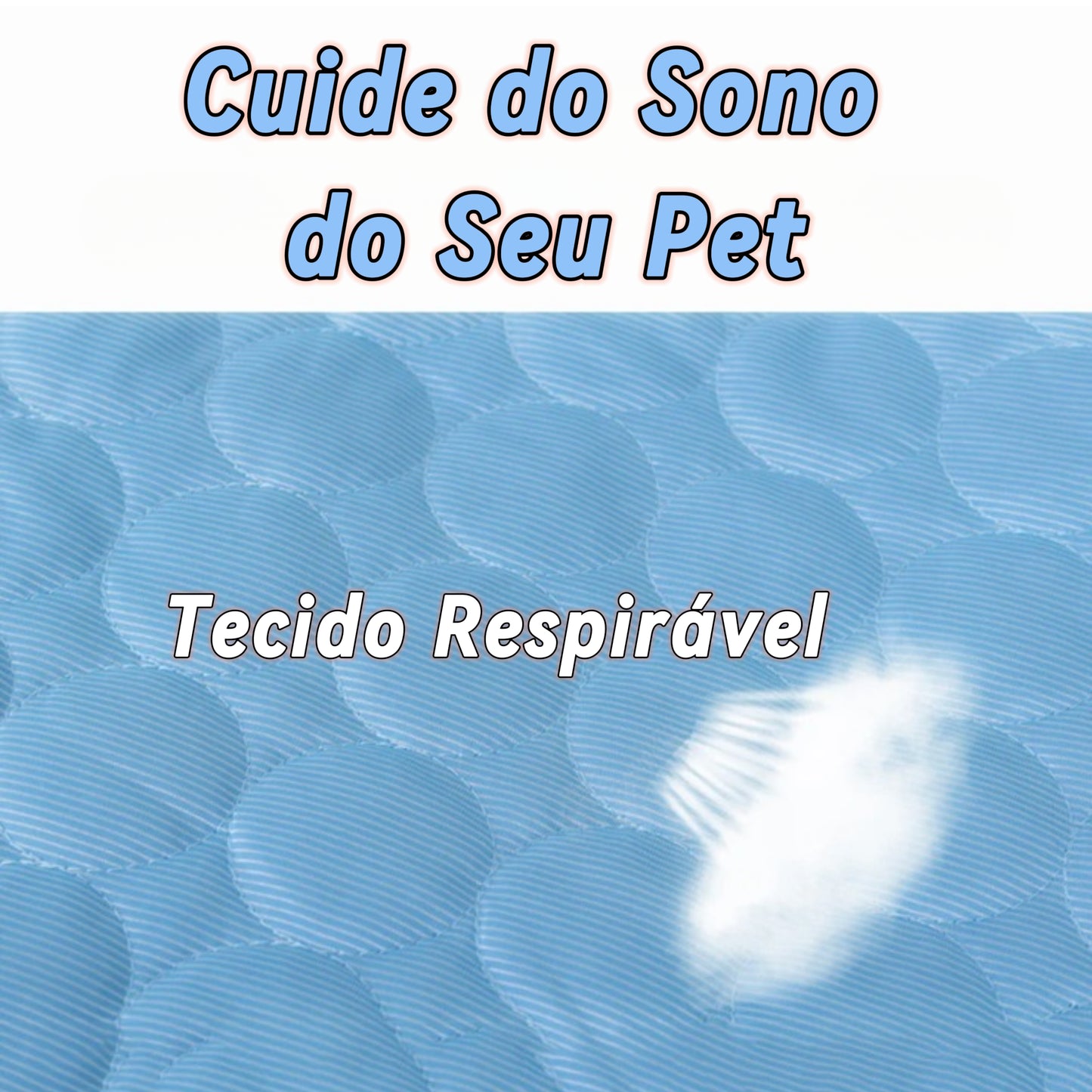 Tapete de Resfriamento Antiderrapante - Conforto e Frescor para Seu Pet! ❄️