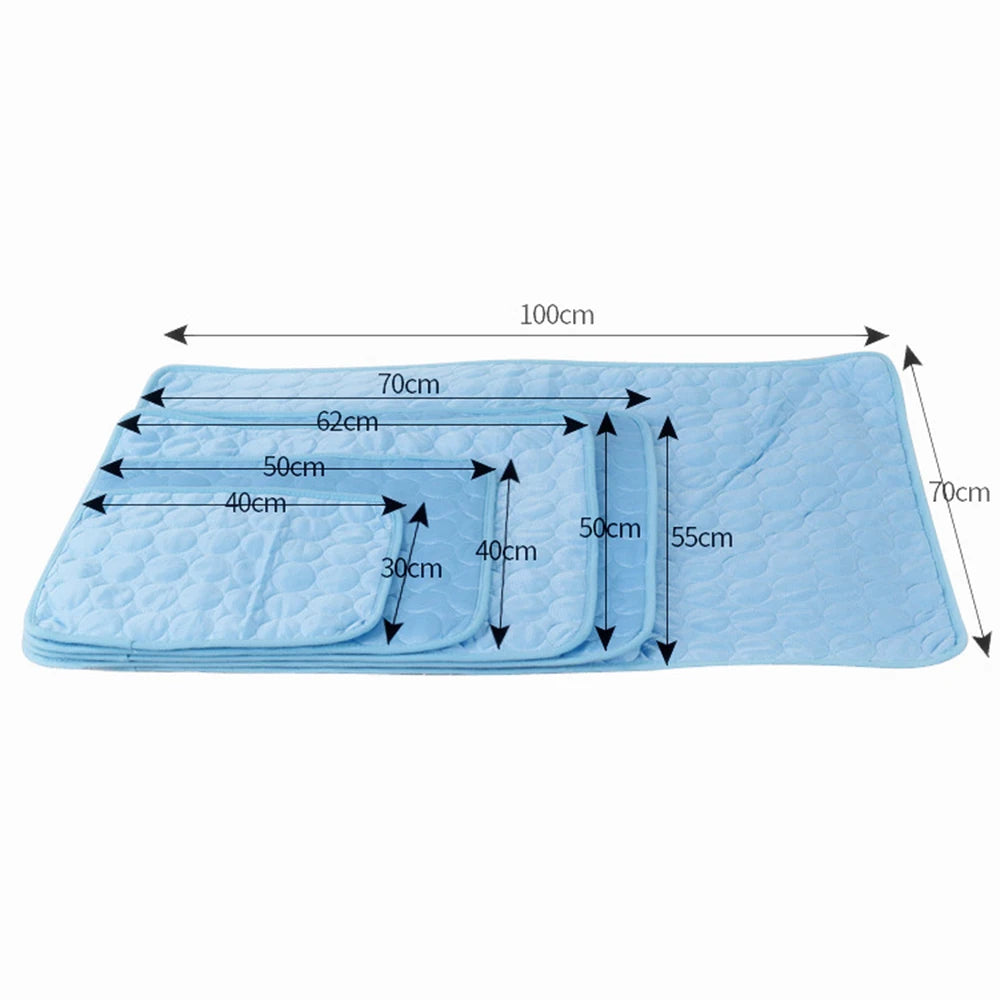 Tapete de Resfriamento Antiderrapante - Conforto e Frescor para Seu Pet! ❄️